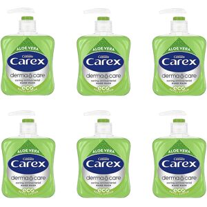 Carex Dermacare Aloe Vera Antibacterial Hand Wash Pack of 6 Carex Dermacare Aloe Vera Antibacterial Hand Wash Pack of 6