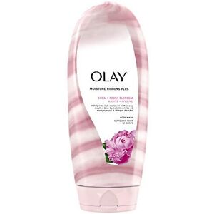 Olay, Moisture Ribbons Plus Body Wash, Shea + Notes of Peony Blossom, 18 fl oz ( Olay, Moisture Ribbons Plus Body Wash, Shea + Notes of Peony Blossom, 18 fl oz (