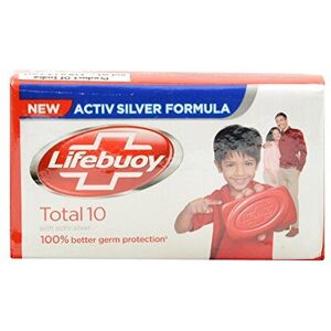 Lifebuoy Total 10 Soap Bar 125g x 3 Bars – Herbal, Deep Cleansing & Moisturizing Lifebuoy Total 10 Soap Bar 125g x 3 Bars – Herbal, Deep Cleansing & Moisturizing