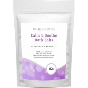 Pure Source Nutrition (Tea Tree Oil, 1Kg) Epsom Salt Bath Salts Magnesium Sulphate SPA Relax Pure Source Nutrition (Tea Tree Oil, 1Kg) Epsom Salt Bath Salts Magnesium Sulphate SPA Relax