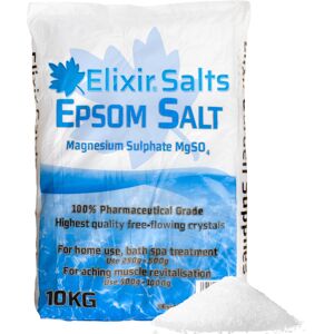 Elixir Garden Supplies (Pharmaceutical Bag, 10kg) Elixir Gardens Epsom Bath Salt 100% ORGANIC or PHAR Elixir Garden Supplies (Pharmaceutical Bag, 10kg) Elixir Gardens Epsom Bath Salt 100% ORGANIC or PHAR
