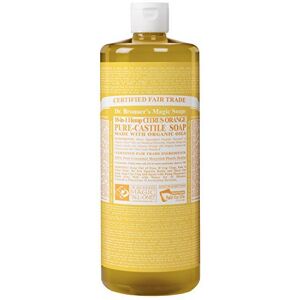 Dr Bronner's 946 ml Organic Citrus Castile Liquid Soap Dr Bronner's 946 ml Organic Citrus Castile Liquid Soap