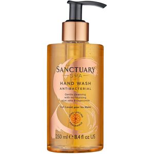 Sanctuary Spa Anti Bacterial Hand Wash, Vegan Liquid Hand Soap, Long Lasting Fra Sanctuary Spa Anti Bacterial Hand Wash, Vegan Liquid Hand Soap, Long Lasting Fra