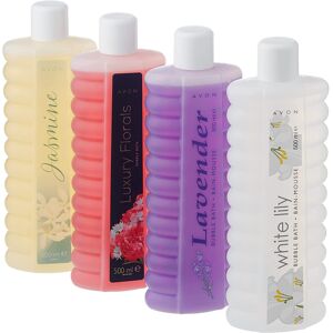 4 x Avon BUBBLE BATH 500ml VARIOUS SCENTS 4 x Avon BUBBLE BATH 500ml VARIOUS SCENTS