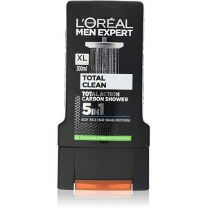 L’Oréal Paris L'Oréal Men Expert Total Clean Shower Gel for Men 300 ml Pack of 6, Bulk Buy L’Oréal Paris L'Oréal Men Expert Total Clean Shower Gel for Men 300 ml Pack of 6, Bulk Buy