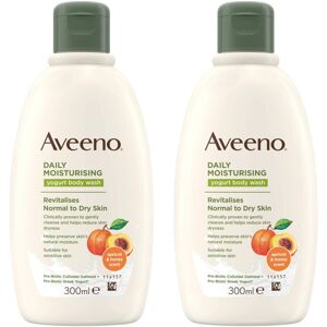 Aveeno Body wash Daily Moisturising Yogurt bodywash Twin Pack 2 x 300 ML Aveeno Body wash Daily Moisturising Yogurt bodywash Twin Pack 2 x 300 ML