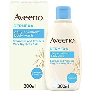 Aveeno Dermexa Daily Emollient Body Wash, Gently cleanses and Soothes, For Very Aveeno Dermexa Daily Emollient Body Wash, Gently cleanses and Soothes, For Very