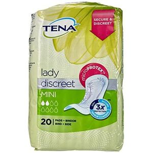 TENA Discreet Mini Incontinence Pads, 20 each TENA Discreet Mini Incontinence Pads, 20 each