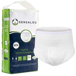 Sensalou Adult Incontinence Pants for Men and Women - Pull Up Maxi Dry Underwear Sensalou Adult Incontinence Pants for Men and Women - Pull Up Maxi Dry Underwear