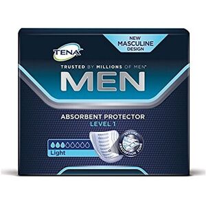 TENA Men Level 1 Incontinence Pads for Light Bladder Leakage, Anatomical Fit, 96 TENA Men Level 1 Incontinence Pads for Light Bladder Leakage, Anatomical Fit, 96