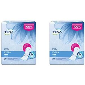 2 x TENA Lady Extra Duo Pack 2 x 10 Towels-(20 TOWELS)-FREE UK DELIVERY 2 x TENA Lady Extra Duo Pack 2 x 10 Towels-(20 TOWELS)-FREE UK DELIVERY