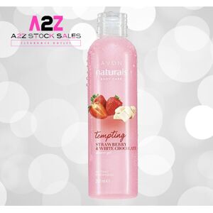 2x Avon Naturals Strawberry & White Chocolate Shower Gel 200ml – Refreshing, Inv 2x Avon Naturals Strawberry & White Chocolate Shower Gel 200ml – Refreshing, Inv