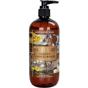 The English Soap Company English Soap Company Vegan Indian Sandalwood 500ml Pump Bottle Hand & Body Wash The English Soap Company English Soap Company Vegan Indian Sandalwood 500ml Pump Bottle Hand & Body Wash