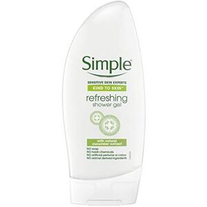 Simple Kind to Skin Refreshing Body Wash with Natural Cucumber Extract Shower Ge Simple Kind to Skin Refreshing Body Wash with Natural Cucumber Extract Shower Ge