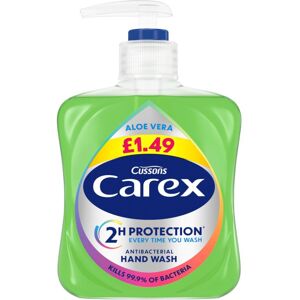 Carex Aloe Vera Antibacterial Hand Wash 250ml (Pack of 6) Carex Aloe Vera Antibacterial Hand Wash 250ml (Pack of 6)