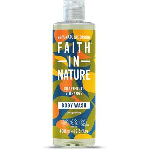 Faith in Nature Grapefruit & Orange Bath & Shower Gel 400ml - Case of 6 Faith in Nature Grapefruit & Orange Bath & Shower Gel 400ml - Case of 6