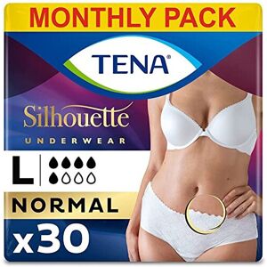 Tena Silhouette Low Waist Underwear Large Normal for Moderate Bladder Weakness 30 Pai Tena Silhouette Low Waist Underwear Large Normal for Moderate Bladder Weakness 30 Pai