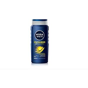 NIVEA MEN Power Fresh Shower Gel 400ml Pack of 6 Moisturising Body Wash with Aloe Vera NIVEA MEN Power Fresh Shower Gel 400ml Pack of 6 Moisturising Body Wash with Aloe Vera