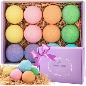 TTRWIN Store Bath Bombs Gift Set, TTRwin 12 Fizzy Bubble Bath Bath Bombs, Organic Natural Veg TTRWIN Store Bath Bombs Gift Set, TTRwin 12 Fizzy Bubble Bath Bath Bombs, Organic Natural Veg