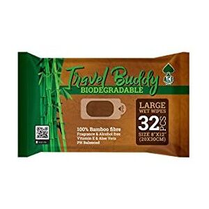 Ace Travel Buddy Large Body Wet Wipes Biodegradable - No Rinse Bath Or Shower Ba Ace Travel Buddy Large Body Wet Wipes Biodegradable - No Rinse Bath Or Shower Ba