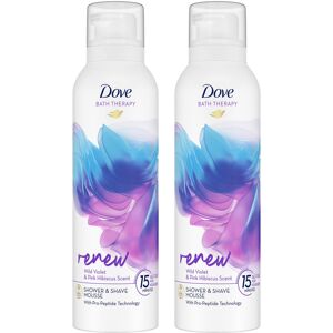 Dove Bath Therapy Renew Shower Foam Wild Violet & Pink Hibiscus (200 ml) Dove Bath Therapy Renew Shower Foam Wild Violet & Pink Hibiscus (200 ml)