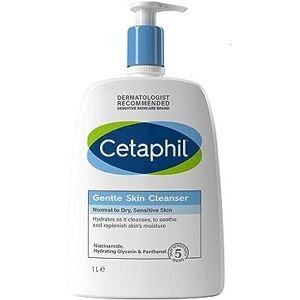 Cetaphil Gentle Skin Cleanser, 1L, Face & Body Wash, For Normal To Dry Sensitive Skin, Wi Cetaphil Gentle Skin Cleanser, 1L, Face & Body Wash, For Normal To Dry Sensitive Skin, Wi