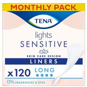 Tena Lights Long Liner, 120 Incontinence Liners ( 20 x 6 packs) for Women with Sensit Tena Lights Long Liner, 120 Incontinence Liners ( 20 x 6 packs) for Women with Sensit