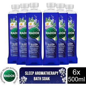 Radox Bath Soak Sleep Aromatherapy Dream Scentz 500ml, 6 Pack Radox Bath Soak Sleep Aromatherapy Dream Scentz 500ml, 6 Pack