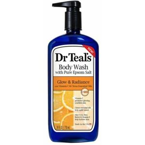 Unbranded Dr. Teal's Glow & Radiance Body Wash With Pure Epsom Salt - 710mL Unbranded Dr. Teal's Glow & Radiance Body Wash With Pure Epsom Salt - 710mL