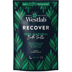 Westlab Recover EPSOM Bath Salts with White Willow & Eucalyptus - 1kg Westlab Recover EPSOM Bath Salts with White Willow & Eucalyptus - 1kg