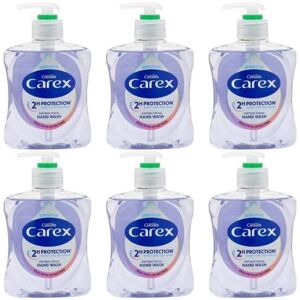 Carex Antibacterial Hand wash Sensitive, 250ml (Pack of 6) Carex Antibacterial Hand wash Sensitive, 250ml (Pack of 6)