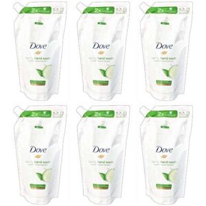 DOVE fresh touch refill hand wash 500ml (Pack of 6) DOVE fresh touch refill hand wash 500ml (Pack of 6)