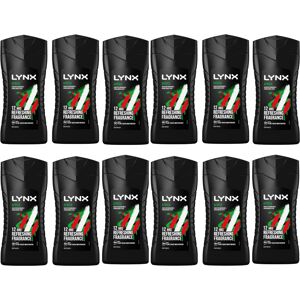 Lynx Africa Shower Gel, 250ml (Pack of 12) Lynx Africa Shower Gel, 250ml (Pack of 12)