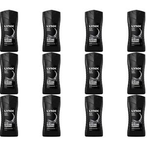 Lynx Black Shower Gel - 250ml (Pack of 12) Lynx Black Shower Gel - 250ml (Pack of 12)
