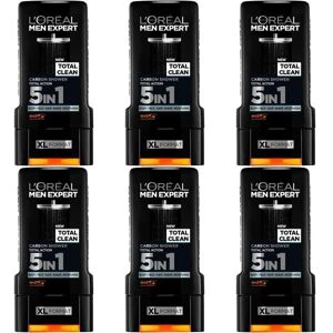 L’Oréal Paris Loreal Men Expert Shower Gel Total Clean 300ml (Pack of 6) L’Oréal Paris Loreal Men Expert Shower Gel Total Clean 300ml (Pack of 6)