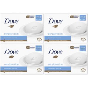 (Buy 4 - Sensitive) Dove Moisturising Beauty Cream Bar, 2x90g (Buy 4 - Sensitive) Dove Moisturising Beauty Cream Bar, 2x90g