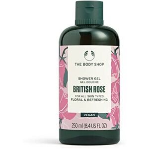 The Body Shop British Rose Shower Gel - Vegan - 250ml - Fresh Floral Fragrance The Body Shop British Rose Shower Gel - Vegan - 250ml - Fresh Floral Fragrance