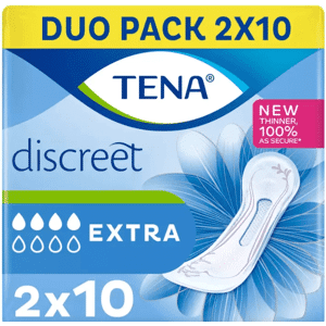 Tena Lady Extra 2 x 10 Pads Tena Lady Extra 2 x 10 Pads