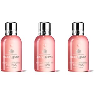 Molton Brown Rhubarb & Rose Shower Gel (3 x 100ml Bottles) Molton Brown Rhubarb & Rose Shower Gel (3 x 100ml Bottles)