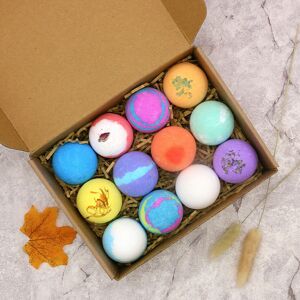 YOHOU Bath Gift Set: 12 Shea & Coco Butter Bath Bombs - Hydrates Dry Skin, Cruelty-Fre YOHOU Bath Gift Set: 12 Shea & Coco Butter Bath Bombs - Hydrates Dry Skin, Cruelty-Fre