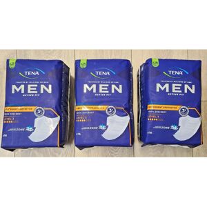 TENA Men Level 3 Pack of 16 x3 - REF: SCAHP750830-11SK TENA Men Level 3 Pack of 16 x3 - REF: SCAHP750830-11SK