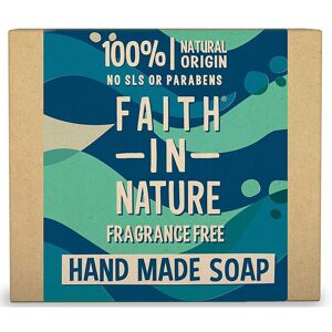 Faith In Nature Natural Fragrance Free Hand Soap Bar, Sensitive, Vegan & Cruelty Faith In Nature Natural Fragrance Free Hand Soap Bar, Sensitive, Vegan & Cruelty