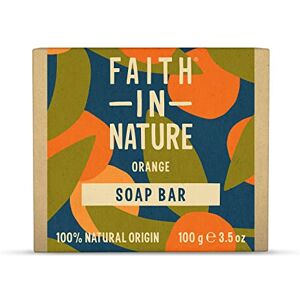 Faith In Nature Natural Orange Hand Soap Bar, Detoxifying, Vegan & Cruelty Free, Faith In Nature Natural Orange Hand Soap Bar, Detoxifying, Vegan & Cruelty Free,