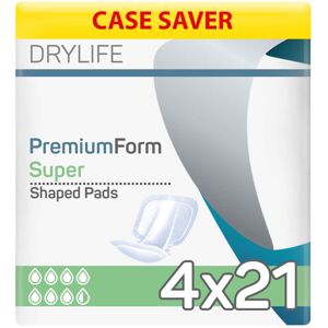 84x Drylife Premium Form Incontinence Pads - Super 84x Drylife Premium Form Incontinence Pads - Super