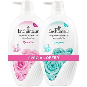 Unbranded Enchanteur Perfumed Shower Gel Romantic & Gorgeous 550ml Pack of 2 Unbranded Enchanteur Perfumed Shower Gel Romantic & Gorgeous 550ml Pack of 2