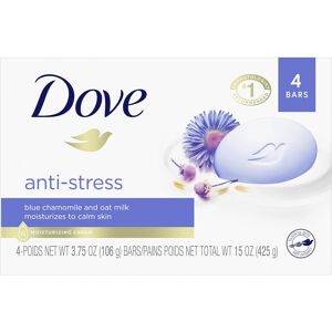 Unbranded 4 Bars in 1 Box DOVE Anti-Stress Chamomile & Oat Milk Moisturizes To Calm Skin B Unbranded 4 Bars in 1 Box DOVE Anti-Stress Chamomile & Oat Milk Moisturizes To Calm Skin B