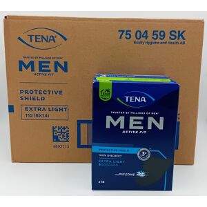 Tena Men Active Fit Extra Light - REF: 750459 case of 8 (112) Tena Men Active Fit Extra Light - REF: 750459 case of 8 (112)