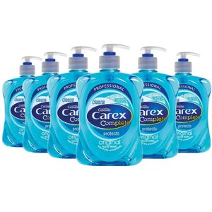 Carex Antibacterial Liquid Hand Wash – Gentle, Kills 99.9% of bacteria, 6 x 500m Carex Antibacterial Liquid Hand Wash – Gentle, Kills 99.9% of bacteria, 6 x 500m