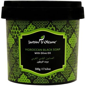 Unbranded JARDIN D OLEANE Moroccan Black Soap With Olive Oil 500g Natural Exfoliating & M Unbranded JARDIN D OLEANE Moroccan Black Soap With Olive Oil 500g Natural Exfoliating & M
