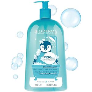 Bioderma ABCDerm Mild Cleansing Foaming Gel 1L Gentle Baby Body Wash & Cleanse Bioderma ABCDerm Mild Cleansing Foaming Gel 1L Gentle Baby Body Wash & Cleanse